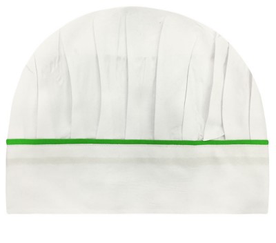 Aşçı Şapkası Mantar Yeşil Biye